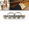 Antique Heart Double Ring (RLS013) Instock $7.50