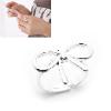 Silver Ribbon Ring (RLS022) Instock $7.00